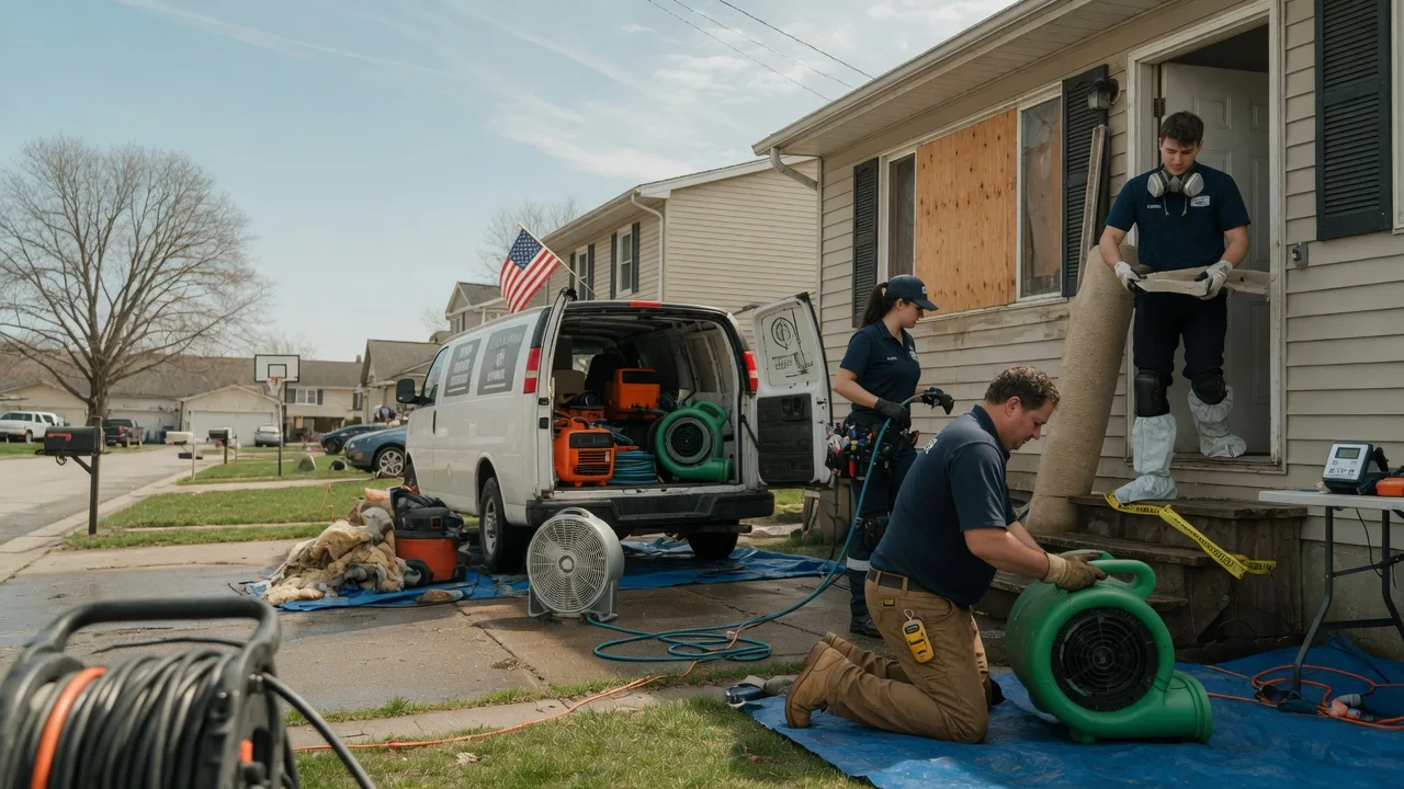 Water Damage Restoration in Fenton, MI near me